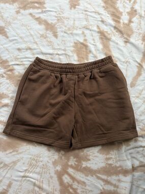 Ampersand Ave Comfort Zone Shorts - Coffee